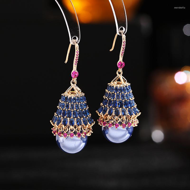 Dangle Earrings 2022 Trendy Vintage Gorgeous Cubic Zirconia Long Drop For Women Round Freshwater Pearls Earing Party Jewelry
Dangle Earrings 2022 Trendy Vintage Gorgeous Cubic Zirconia Long Drop For Women Round Freshwater Pearls Earing Party Jewelry