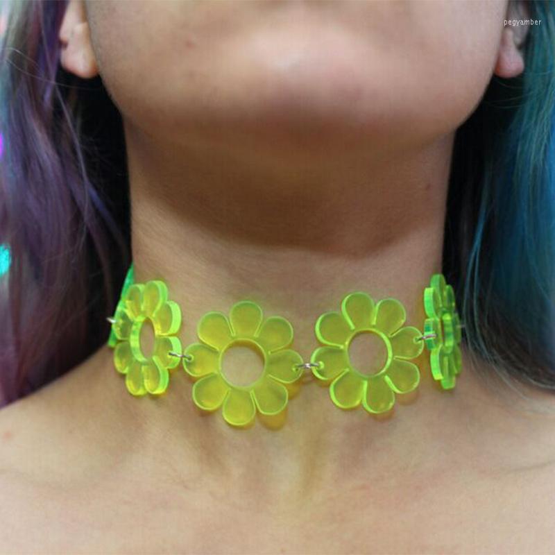 Choker Y2K Creative Acrylic Flower Necklace For Women Punk Hip Hop Hollow Out Clavicle Fashion Jewelry Gift Accessories
Choker Y2K Creative Acrylic Flower Necklace For Women Punk Hip Hop Hollow Out Clavicle Fashion Jewelry Gift Accessories
