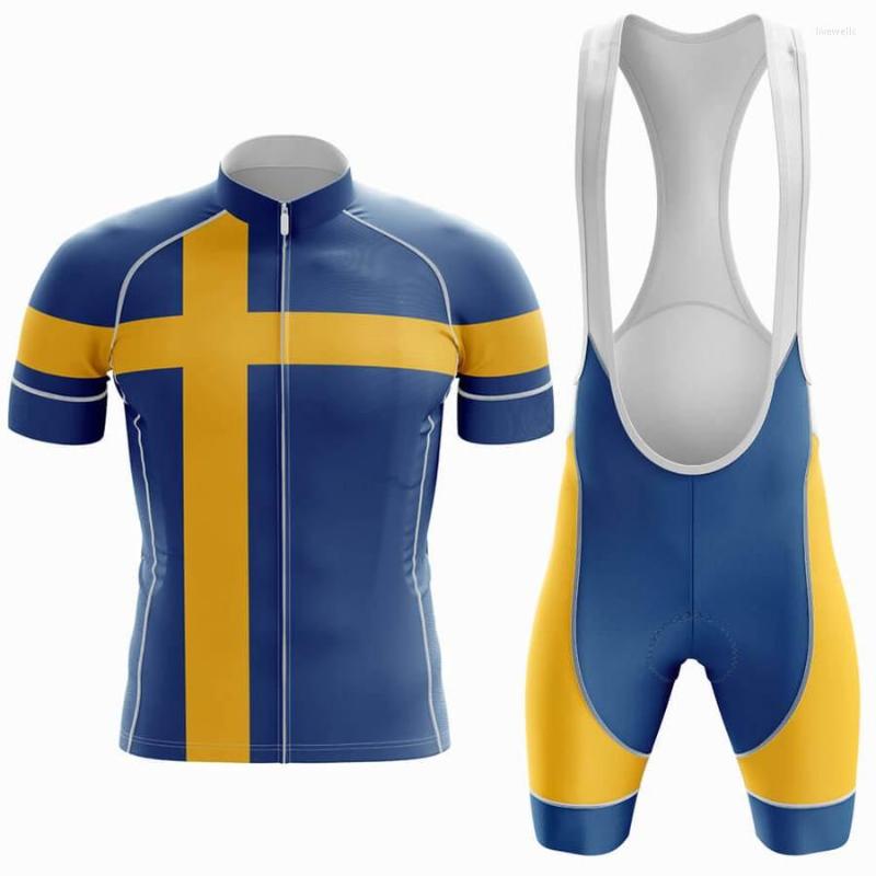 Racing Sets POWERBAND Sweden NATIONAL SHORT SLEEVE CYCLING JERSEY SUMMER WEAR ROPA CICLISMO BIB SHORTS
Racing Sets POWERBAND Sweden NATIONAL SHORT SLEEVE CYCLING JERSEY SUMMER WEAR ROPA CICLISMO BIB SHORTS