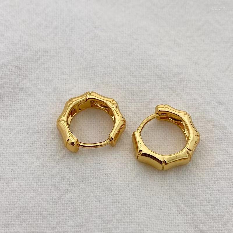 Hoop Earrings 14K Real Gold Plating Mini Retro Design Bamboo Party Exquisite Jewelry Student Gift Accessories Female Girl
Hoop Earrings 14K Real Gold Plating Mini Retro Design Bamboo Party Exquisite Jewelry Student Gift Accessories Female Girl