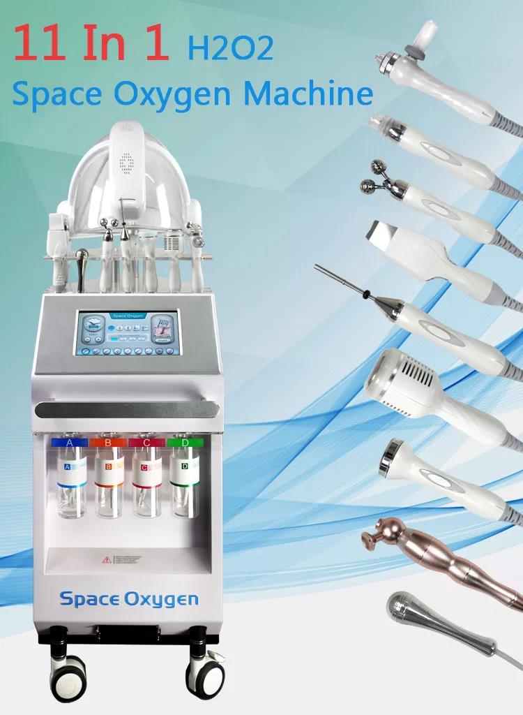 Hydra Microdermabrasion H2O2 Space Oxygen 11 in 1 Wrinkle Removal Salon Equipment for Skin Cleaning with CE
Hydra Microdermabrasion H2O2 Space Oxygen 11 in 1 Wrinkle Removal Salon Equipment for Skin Cleaning with CE