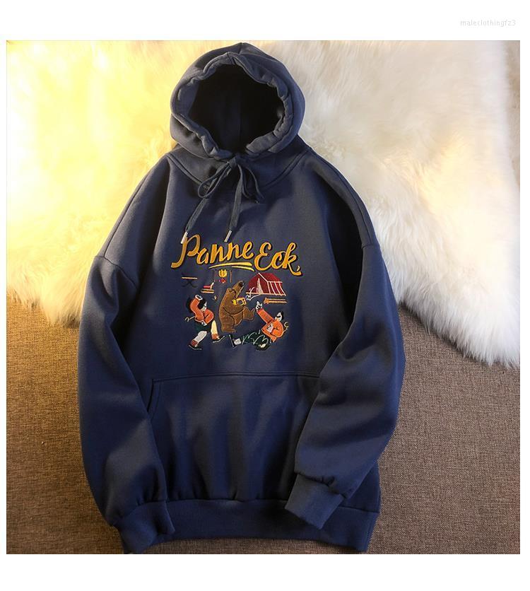 Men's Hoodies Embroidery Bear Fleece Sweatshirts 2022 Mens Harajuku Hip Hop Casual Pullover Hooded Fashion Tops, Blue
Men's Hoodies Embroidery Bear Fleece Sweatshirts 2022 Mens Harajuku Hip Hop Casual Pullover Hooded Fashion Tops, Blue