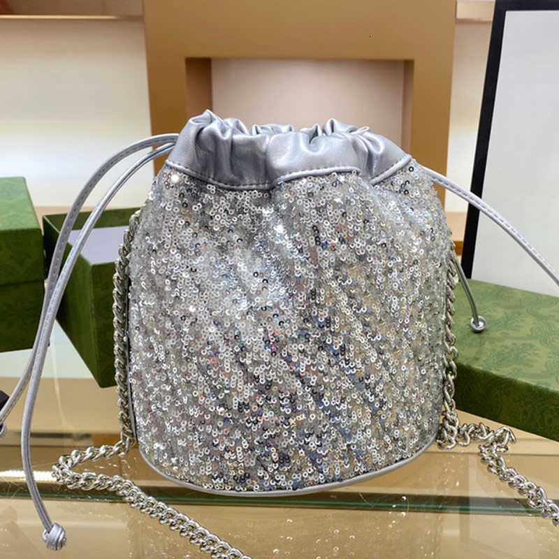 Evening bag handbag Small Bucket Bag Crossbody Drawstring Handbag Ladies Shoulder Purse Women Classic Silver Chain Wallet Marmont Sequin 2023, Pink
Evening bag handbag Small Bucket Bag Crossbody Drawstring Handbag Ladies Shoulder Purse Women Classic Silver Chain Wallet Marmont Sequin 2023, Pink