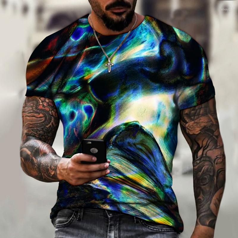 Men's T Shirts Summer Short-sleeved Plus Size T-shirt 3D Creative Printing Color Streetwear Casual Hip-hop, Wms805
Men's T Shirts Summer Short-sleeved Plus Size T-shirt 3D Creative Printing Color Streetwear Casual Hip-hop, Wms805