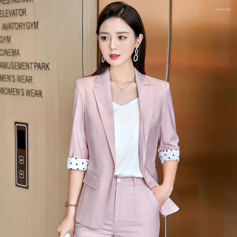 Women' Suits Formal Business Blazer Coat OL Styles Summer Half Sleeve Blazers Jackets For Women Ladies Office Outwear Tops Pink, White
Women' Suits Formal Business Blazer Coat OL Styles Summer Half Sleeve Blazers Jackets For Women Ladies Office Outwear Tops Pink, White