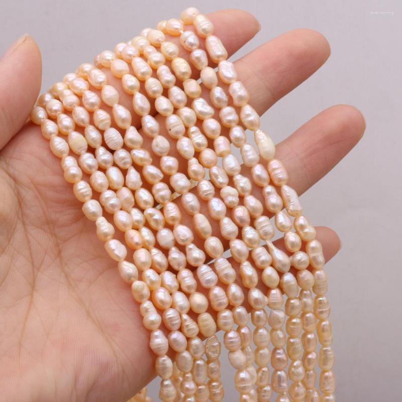 Beads Natural Fresh Water Pearl Orange Rice Shape 4-5mm 36cm DIY For Jewelry Making Necklaces Accessories Bracelet Earrings
Beads Natural Fresh Water Pearl Orange Rice Shape 4-5mm 36cm DIY For Jewelry Making Necklaces Accessories Bracelet Earrings