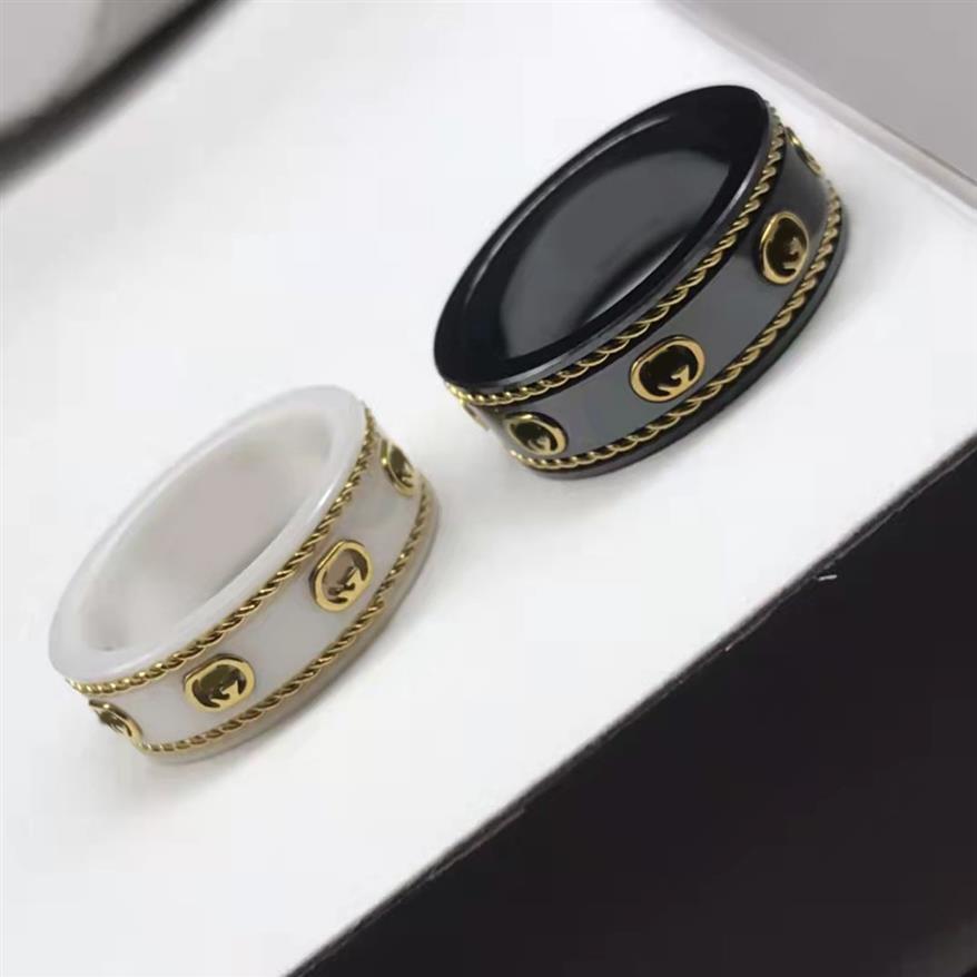 2021 new fashion ceramic Band Rings high quality couple ring simple wedding jewelry with box238Q
2021 new fashion ceramic Band Rings high quality couple ring simple wedding jewelry with box238Q