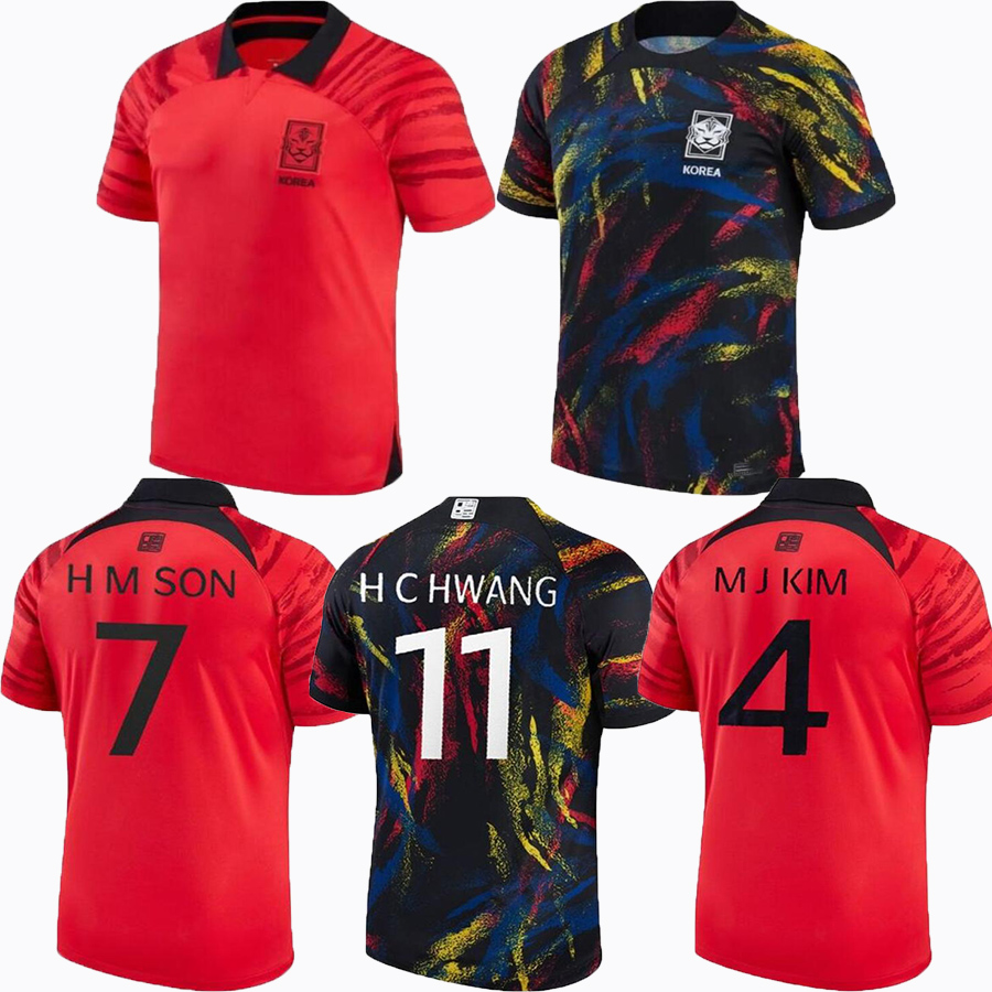 South Korea 2022 soccer jerseys home away SON UJ HWANG KIM HWANG LEE JEONG SUNG LEE KWON 2023 JERSEY FOOTBALL SHIRTS kids red 22 23 set fult kits, Home man 1
South Korea 2022 soccer jerseys home away SON UJ HWANG KIM HWANG LEE JEONG SUNG LEE KWON 2023 JERSEY FOOTBALL SHIRTS kids red 22 23 set fult kits, Home man 1
