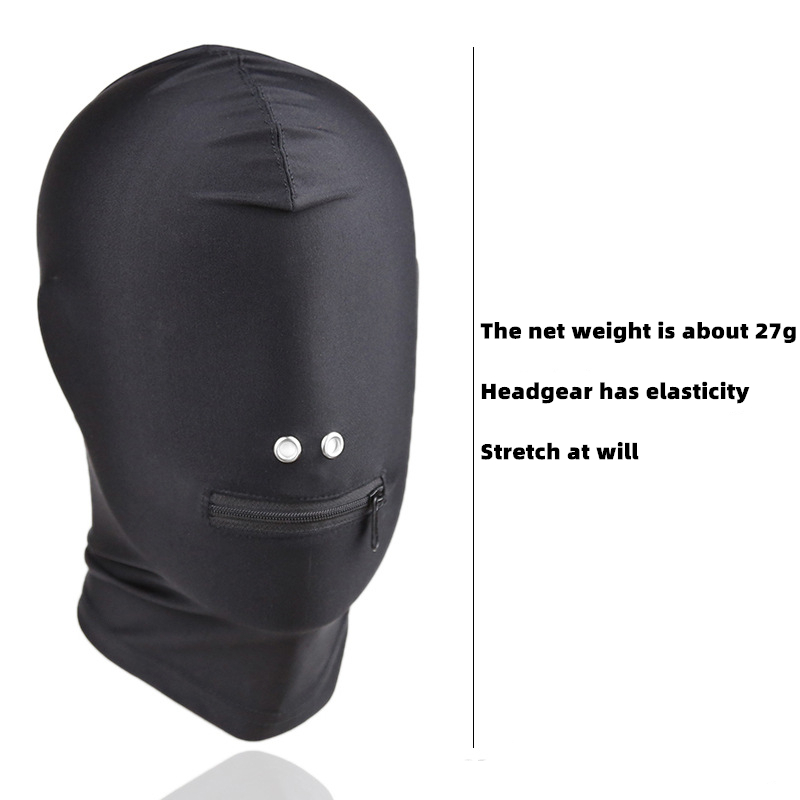 Sexy Costumes Sexy Headgear SM Mask Stretch Cloth Eye-Opening Mouth All-Inclusive Eye-Opening Mouth Hood Toys For Man Woman SM Headgear Cosp, 1pcs
Sexy Costumes Sexy Headgear SM Mask Stretch Cloth Eye-Opening Mouth All-Inclusive Eye-Opening Mouth Hood Toys For Man Woman SM Headgear Cosp, 1pcs