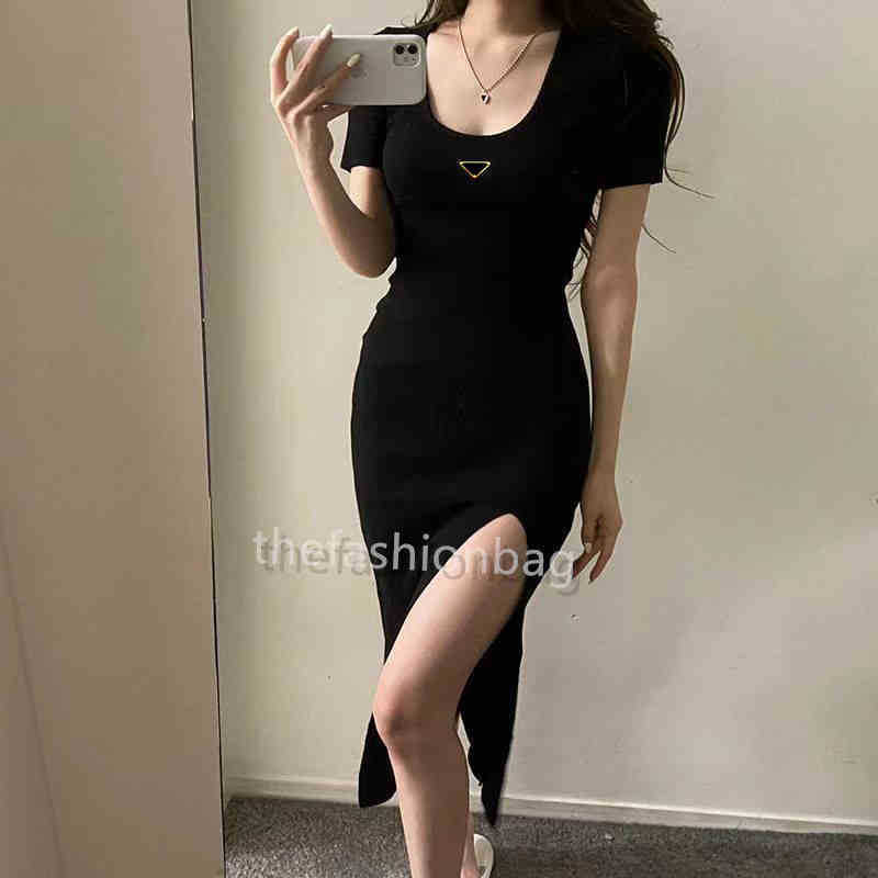 Woman Casual Dresses Short Sleeve Summer Womens Dress Slit Skirt Outwear Slim Style With Budge Designer Lady Sexy Dresses, Black
Woman Casual Dresses Short Sleeve Summer Womens Dress Slit Skirt Outwear Slim Style With Budge Designer Lady Sexy Dresses, Black