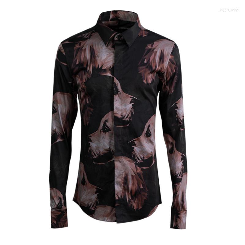 Men's Casual Shirts Minlgu Men Shirt Luxury Cartoon Pet Printing Mens Dress Long Sleeve Social Trend Slim Fit 4XL, Black
Men's Casual Shirts Minlgu Men Shirt Luxury Cartoon Pet Printing Mens Dress Long Sleeve Social Trend Slim Fit 4XL, Black