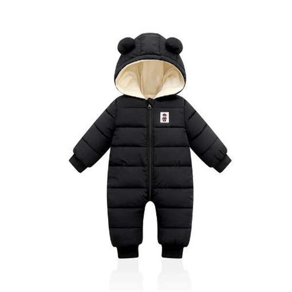 Rompers overalls baby clothes Winter Plus velvet New born Infant Boys Girls Warm Thick Jumpsuit Hooded Outfits Snowsuit coat kids Romper GC1757