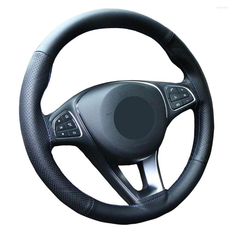 Steering Wheel Covers O SHI CAR Natural Leather Braid Universal Cover Hand Sewing Auto Accessories Sweat Absorption
Steering Wheel Covers O SHI CAR Natural Leather Braid Universal Cover Hand Sewing Auto Accessories Sweat Absorption