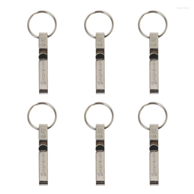 Keychains 6Pcs Key Holder Belt Clip Accessory With Split Ring Stainless Steel Useful Keychain Men Jewelry
Keychains 6Pcs Key Holder Belt Clip Accessory With Split Ring Stainless Steel Useful Keychain Men Jewelry