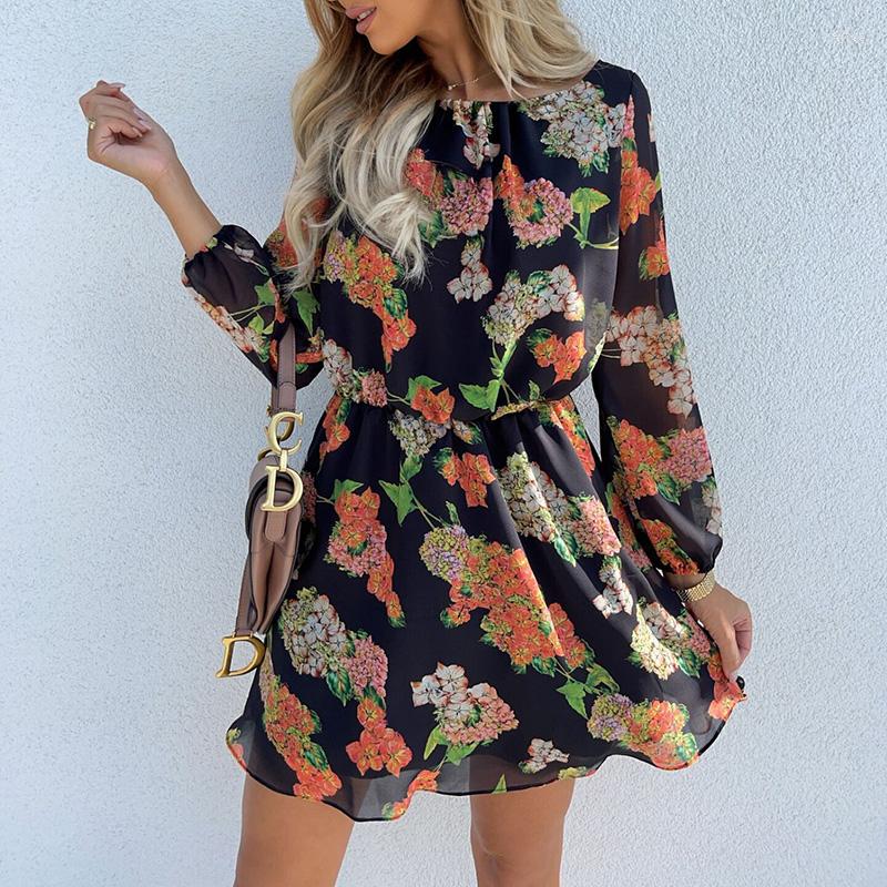 Casual Dresses Womens Boho Summer Dress Long Sleeve A-line Vintage Flower Print Round Neck High Waist Ruffle Mini
Casual Dresses Womens Boho Summer Dress Long Sleeve A-line Vintage Flower Print Round Neck High Waist Ruffle Mini