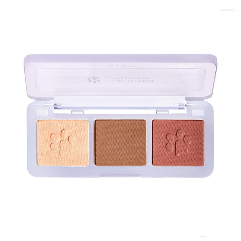 Eye Shadow 3 Colors Cute Footprint Palette Portable Shimmer Matter Delicate Glitter, Orange
Eye Shadow 3 Colors Cute Footprint Palette Portable Shimmer Matter Delicate Glitter, Orange