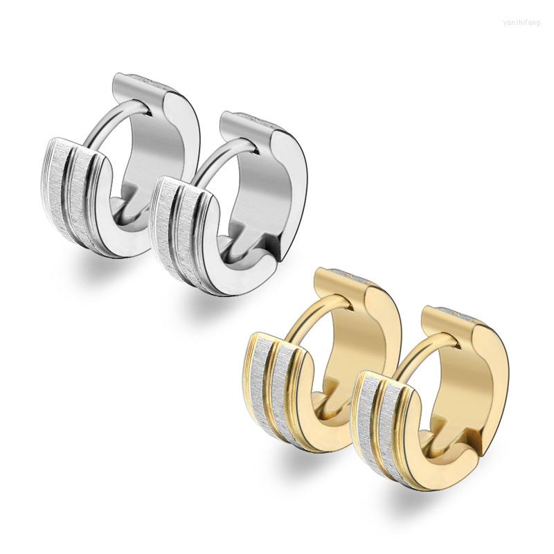 Hoop Earrings 1Pair Men's Small Creoles Ear Plugs Titanium Steel Silver Gold 4mmx10.5mm Anti-allergic Punk Jewelry
Hoop Earrings 1Pair Men's Small Creoles Ear Plugs Titanium Steel Silver Gold 4mmx10.5mm Anti-allergic Punk Jewelry
