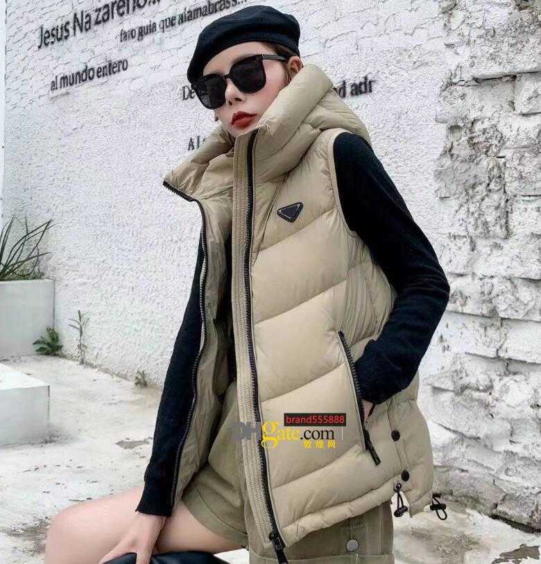 Paris fashion autumn winter fashions ladies vest designer high-end men down cotton custom hooded jacket comfortable warm temperament, European size--khaki
Paris fashion autumn winter fashions ladies vest designer high-end men down cotton custom hooded jacket comfortable warm temperament, European size--khaki