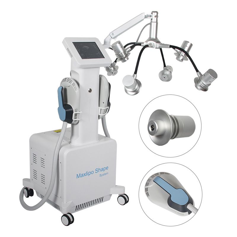 New Lipo Laser Slimming Build Muscle 635/532nm Lasers 6D Green Color and Red Laser for Fat Removal Body Shaping Machine