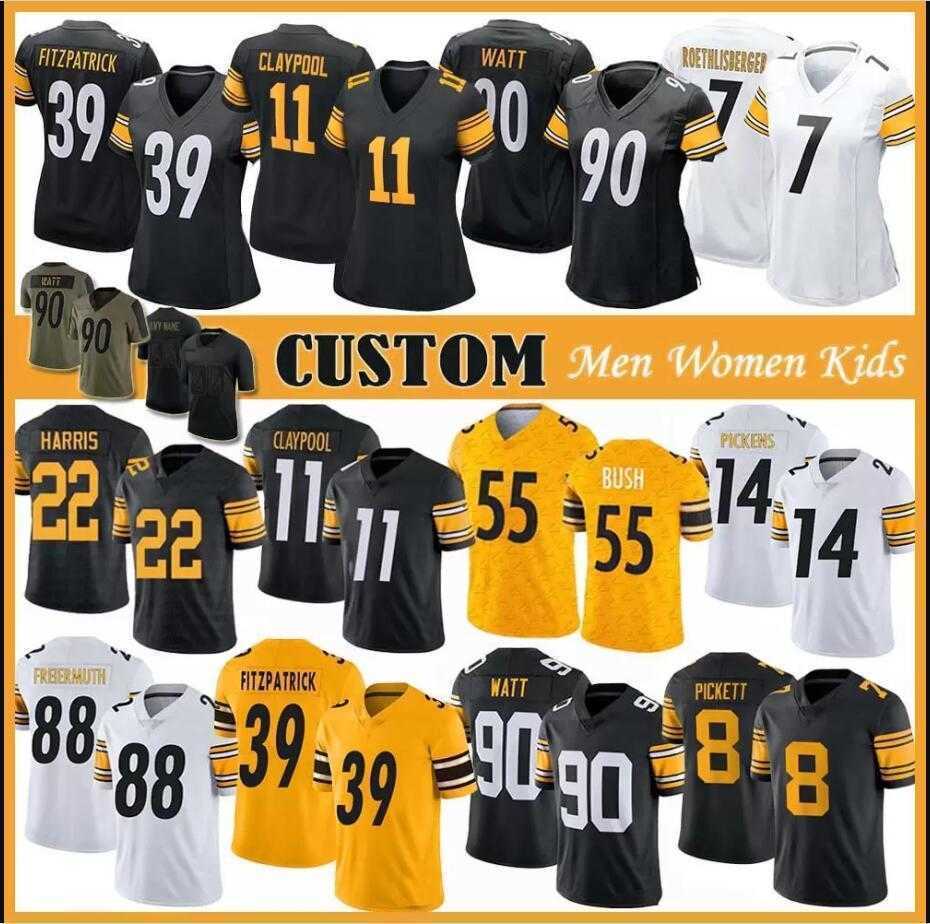 Custom T.J. Watt Jersey Pittsburgh''Steelers''8 Kenny Pickett Najee Harris Minkah Fitzpatrick Mitchell Trubisky Devin Bush Chase Claypool Football Jerseys diy, Color
Custom T.J. Watt Jersey Pittsburgh''Steelers''8 Kenny Pickett Najee Harris Minkah Fitzpatrick Mitchell Trubisky Devin Bush Chase Claypool Football Jerseys diy, Color