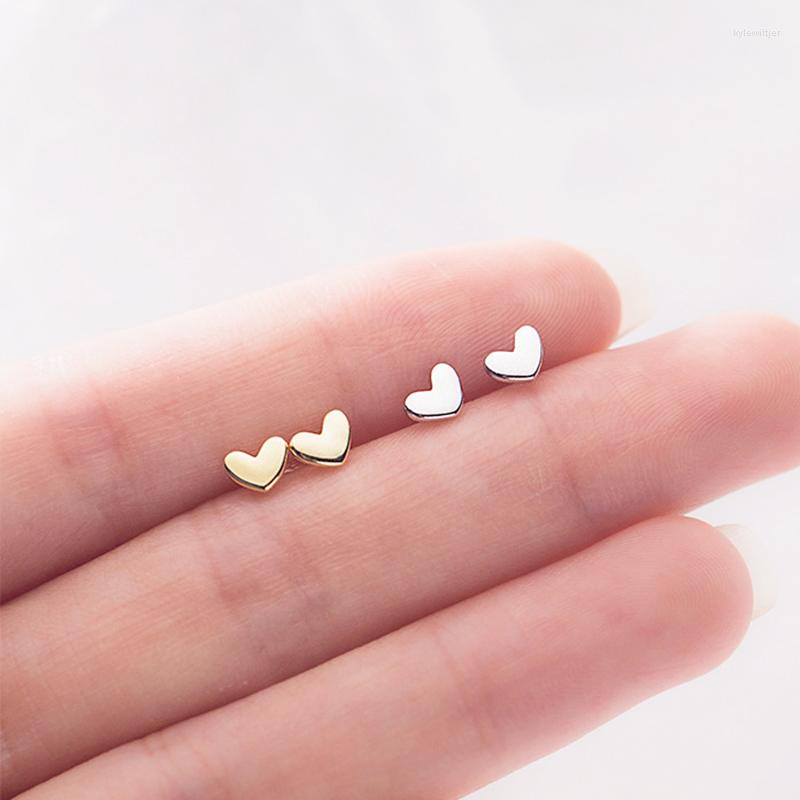Stud Earrings Fashion Simple Heart Women Girls Ear Studs 925 Sterling Silver Small Love Piercing Earring Wedding Party Jewelry
Stud Earrings Fashion Simple Heart Women Girls Ear Studs 925 Sterling Silver Small Love Piercing Earring Wedding Party Jewelry