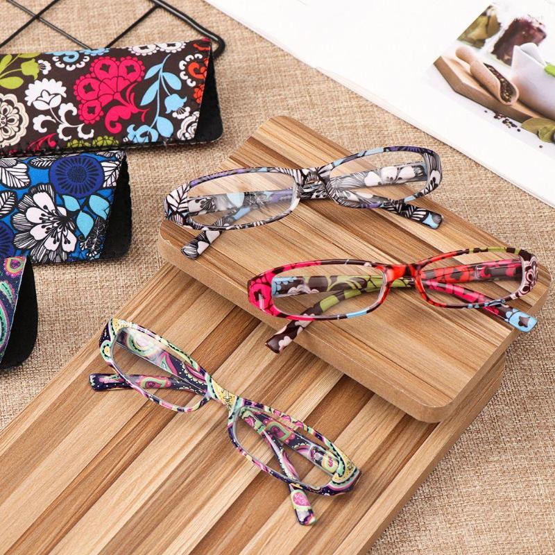 Sunglasses Fashion Women Flower Print Resin Reading Glasses Spring Hinge Rectangular Presbyopic Matching Pouch 10- 40
Sunglasses Fashion Women Flower Print Resin Reading Glasses Spring Hinge Rectangular Presbyopic Matching Pouch 10- 40