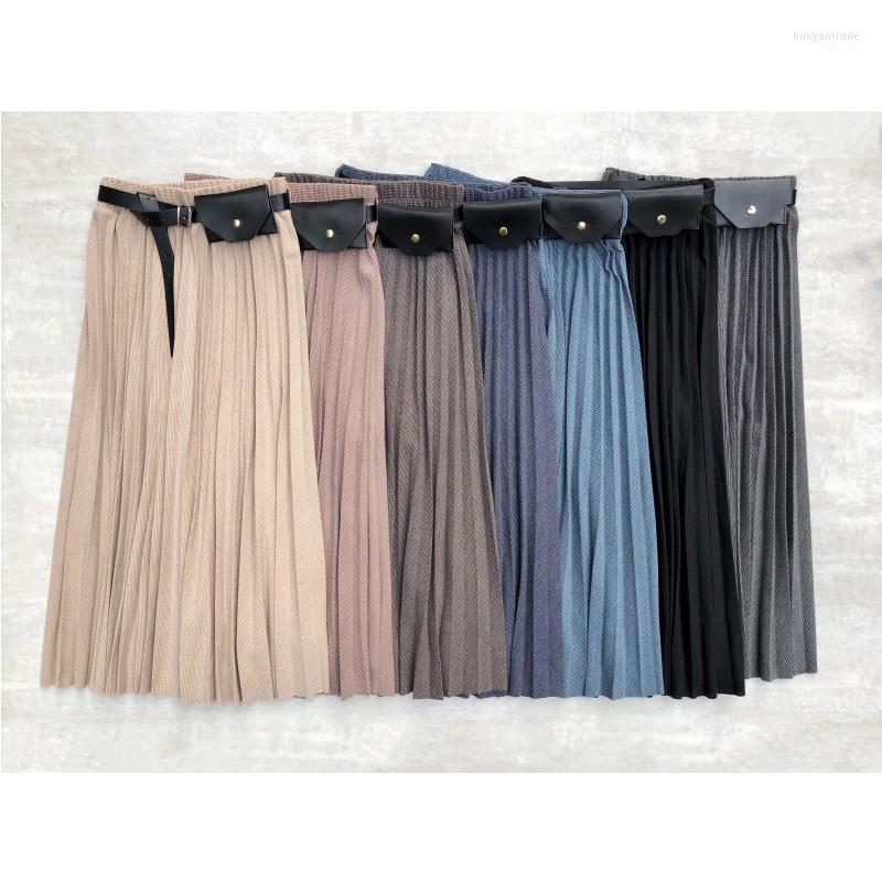 Skirts Women Early Autumn Heavy Fabric Pleated High Waist Leather Belt Trendy Design Midi Skirt Office Lady Elegant Fashion, Beige
Skirts Women Early Autumn Heavy Fabric Pleated High Waist Leather Belt Trendy Design Midi Skirt Office Lady Elegant Fashion, Beige