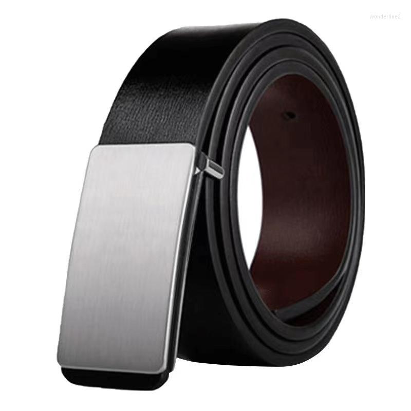Belts Men's Genuine Leather Belt Available On Both Sides Fashion Women Pants Strap Thick Temperament Girdle Male Denim Trouser, Black
Belts Men's Genuine Leather Belt Available On Both Sides Fashion Women Pants Strap Thick Temperament Girdle Male Denim Trouser, Black
