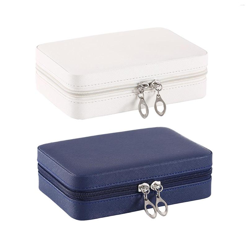 Jewelry Pouches Multifunctional Box With Mirror Waterproof PU Leather Organizer For Necklace
Jewelry Pouches Multifunctional Box With Mirror Waterproof PU Leather Organizer For Necklace