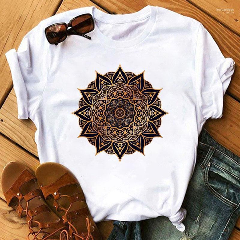 Women's T Shirts Women's T-Shirt Beautiful Mandala Print Short Sleeve Tshirt Women Aesthetics Tee Graphic Female Clothing Oversized, 0011565
Women's T Shirts Women's T-Shirt Beautiful Mandala Print Short Sleeve Tshirt Women Aesthetics Tee Graphic Female Clothing Oversized, 0011565
