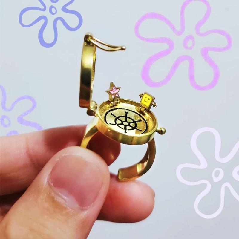 Cluster Rings 1 Pc Niche Design Creative Anime Couple Open Ring Cold Wind Index Finger BFF Can Be Opened Hip Hop For Female
Cluster Rings 1 Pc Niche Design Creative Anime Couple Open Ring Cold Wind Index Finger BFF Can Be Opened Hip Hop For Female