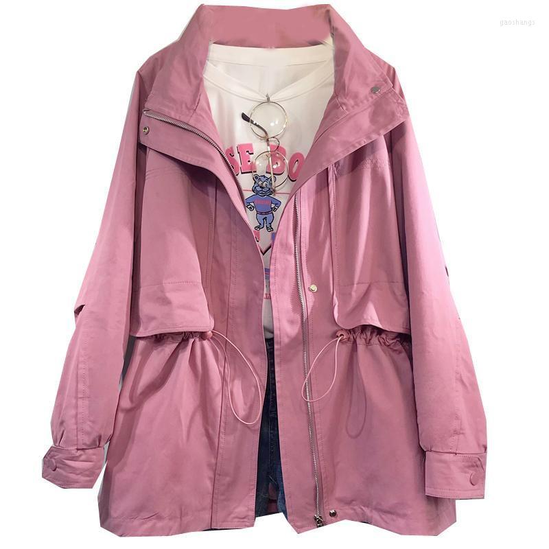 Women' Trench Coats 2022 Spring Autumn Coat Women Design Slim Zipper Female Outwear Tops Fashion Windbreaker Tooling W592, Pink
Women' Trench Coats 2022 Spring Autumn Coat Women Design Slim Zipper Female Outwear Tops Fashion Windbreaker Tooling W592, Pink