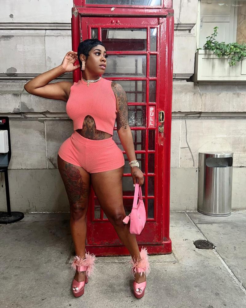 Women' Tracksuits 2022 Women' Holiday Summer Sleeveless Short Pant Shorts 2PCs Set Matching Sets Sexy Club Birthday Outfits, Khaki
Women' Tracksuits 2022 Women' Holiday Summer Sleeveless Short Pant Shorts 2PCs Set Matching Sets Sexy Club Birthday Outfits, Khaki