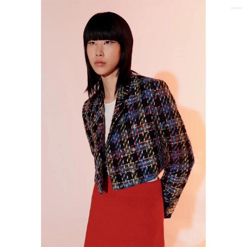 Women's Suits 2022 Women's Summer Textured Short Suit Jacket Small Fragrance Style Slim Long-sleeved Temperament Top, Multi
Women's Suits 2022 Women's Summer Textured Short Suit Jacket Small Fragrance Style Slim Long-sleeved Temperament Top, Multi