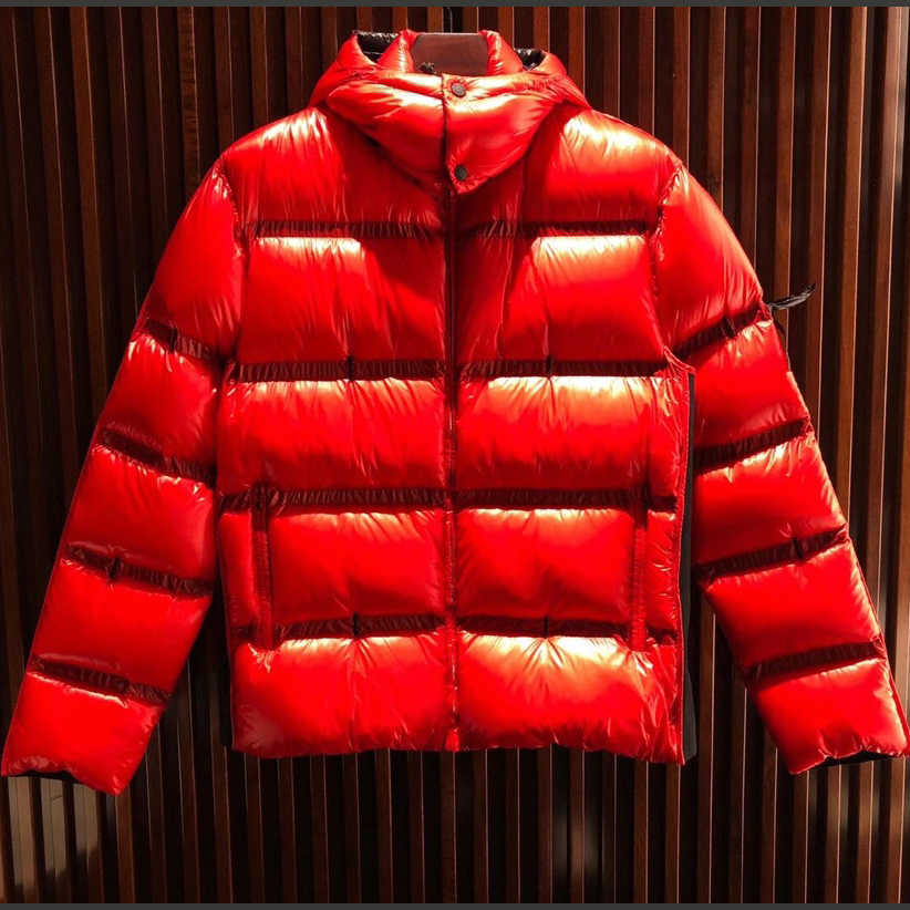 Maya designer men's down jacket embroidered badge hooded downs jackets warm thick winter top, Red
Maya designer men's down jacket embroidered badge hooded downs jackets warm thick winter top, Red