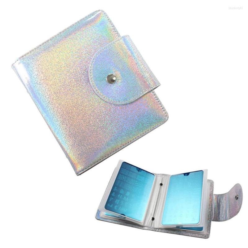 Nail Art Kits 20Slots Silver/Blue Stamp Plate Stamping Plates Holder Storage Bag PU Leather Cases Organizer For 9.5 14.5cm
Nail Art Kits 20Slots Silver/Blue Stamp Plate Stamping Plates Holder Storage Bag PU Leather Cases Organizer For 9.5 14.5cm