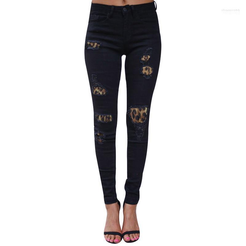 Women' Jeans Women' LOOZYKIT Women High Waist Skinny Jean Pant Leopard Patchwork Irregular Ribbed Holes Long Pencil Casual Stretch
Women' Jeans Women' LOOZYKIT Women High Waist Skinny Jean Pant Leopard Patchwork Irregular Ribbed Holes Long Pencil Casual Stretch