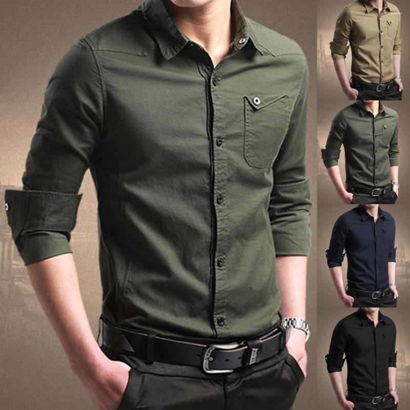 Men's Casual Shirts Soft Long Sleeve Single-breasted Men Shirt Wear Resistant Cotton Blend Business All-Match Slim-fitting Summer 2022, Army green
Men's Casual Shirts Soft Long Sleeve Single-breasted Men Shirt Wear Resistant Cotton Blend Business All-Match Slim-fitting Summer 2022, Army green