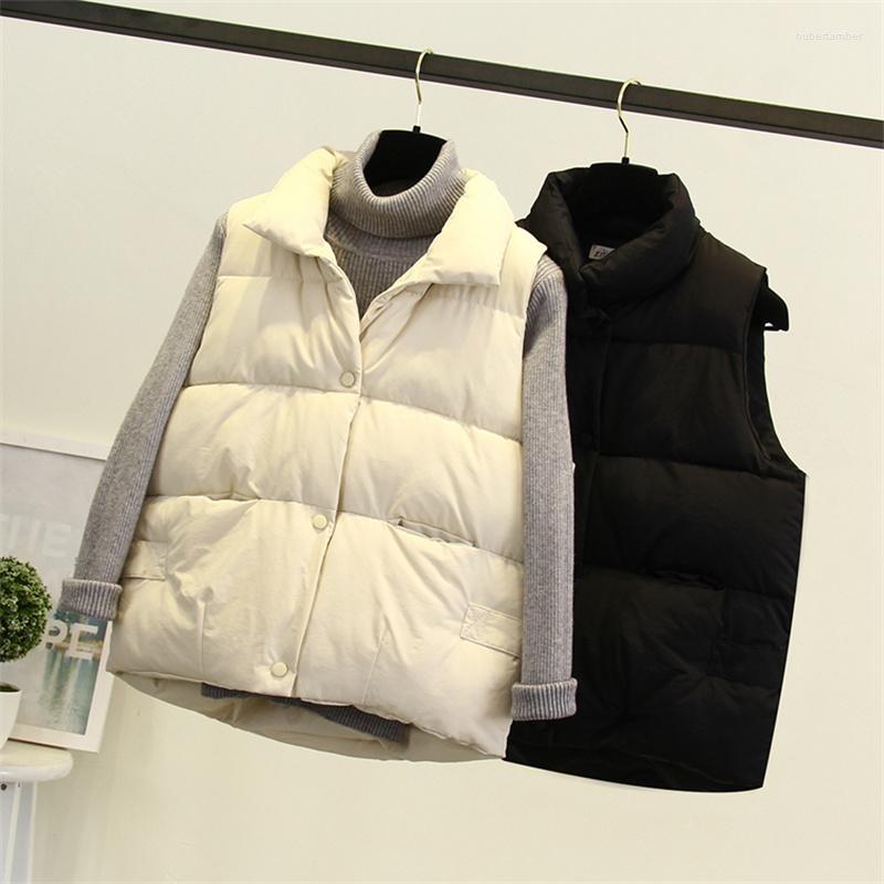 Women' Vests 2022 Autumn Winter Down Cotton Vest Casual Women Clothing Jackets Korean Parkas Spring Waistcoat Girls Coat D401, Beige
Women' Vests 2022 Autumn Winter Down Cotton Vest Casual Women Clothing Jackets Korean Parkas Spring Waistcoat Girls Coat D401, Beige