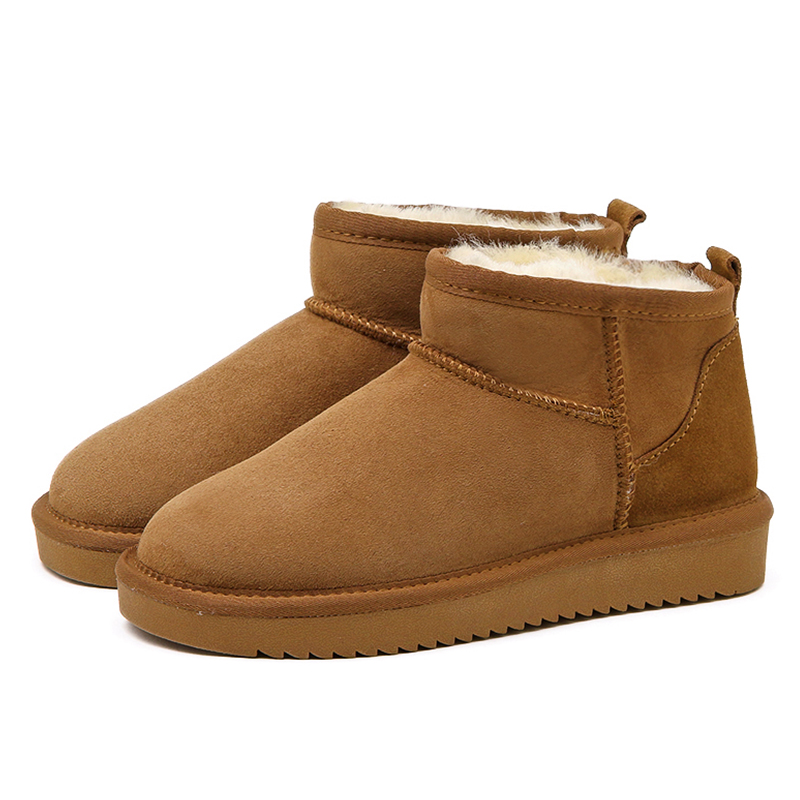 New Snow Boot Style Short Mini Winter Sheepskin Boots Women Waterproof Natural Wool Ankle Boots Fur Lined Ankle Warm Flat Shoes, Black
New Snow Boot Style Short Mini Winter Sheepskin Boots Women Waterproof Natural Wool Ankle Boots Fur Lined Ankle Warm Flat Shoes, Black