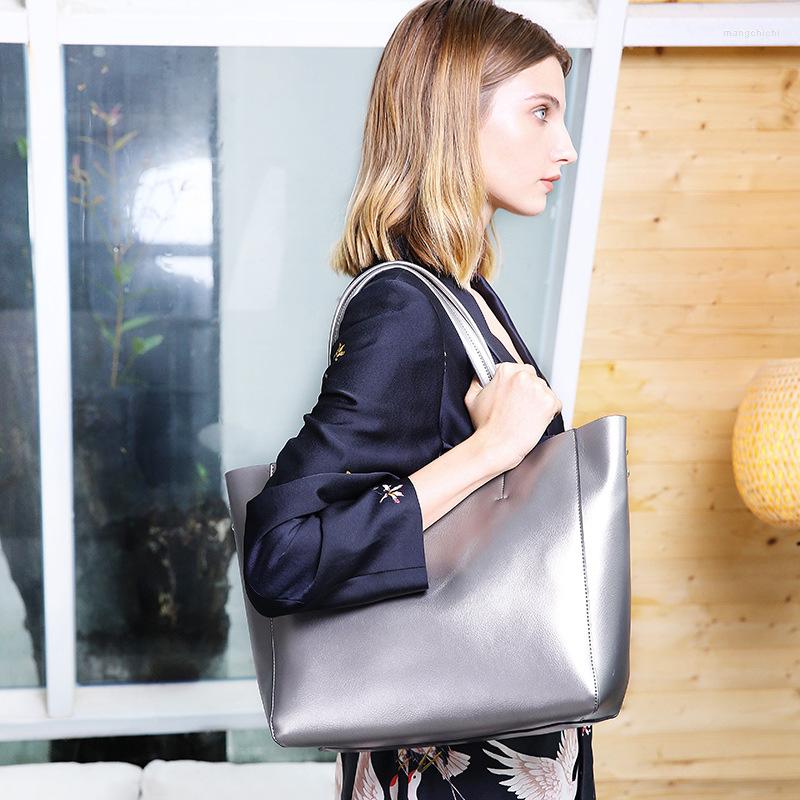 Evening Bags WxfbBaby Quality Ladies Simple Big Shoulder Bag Female Genuine Leather Handbags Casual Tote Shopping Europe-American, Picture shown
Evening Bags WxfbBaby Quality Ladies Simple Big Shoulder Bag Female Genuine Leather Handbags Casual Tote Shopping Europe-American, Picture shown
