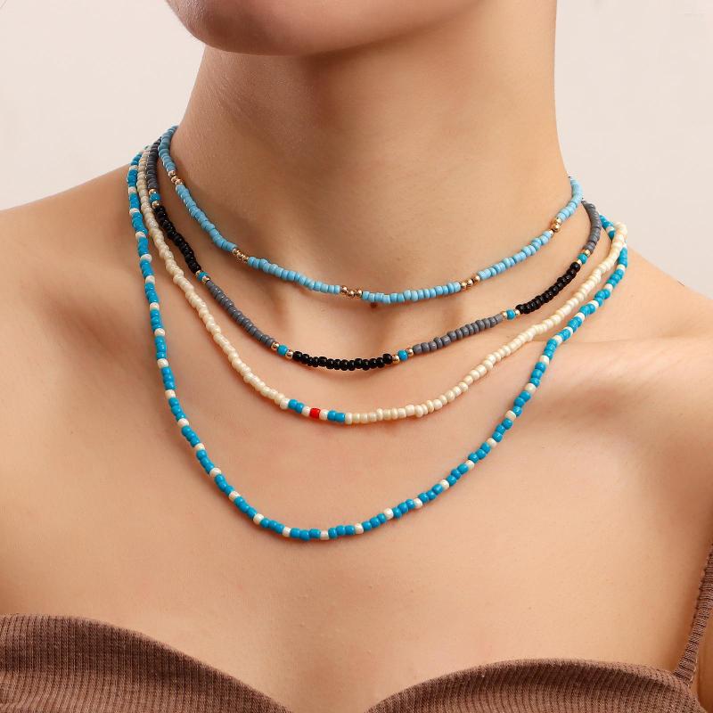 Choker Multilayer Fashion Bohemian Ethnic Style Handmade Seed Bead Starfish Love Pendant Necklace Women Jewelry Bijoux Gift
Choker Multilayer Fashion Bohemian Ethnic Style Handmade Seed Bead Starfish Love Pendant Necklace Women Jewelry Bijoux Gift