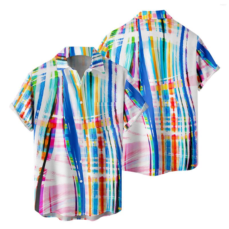 Men's Casual Shirts Summer Fashion Plus Size Men Leisure 3D Digital Print Short Sleeve Buckle Lapel Shirt Top Beach Breathable, Yellow 1
Men's Casual Shirts Summer Fashion Plus Size Men Leisure 3D Digital Print Short Sleeve Buckle Lapel Shirt Top Beach Breathable, Yellow 1