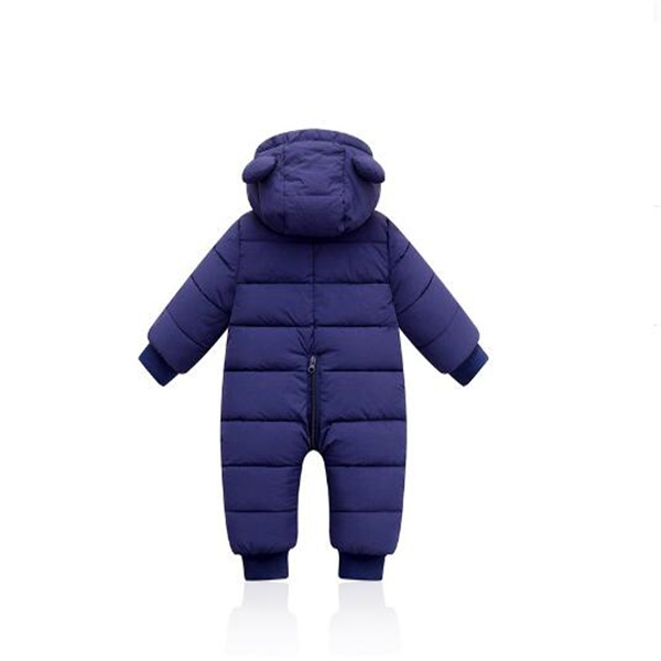 Rompers overalls baby clothes Winter Plus velvet New born Infant Boys Girls Warm Thick Jumpsuit Hooded Outfits Snowsuit coat kids Romper GC1757