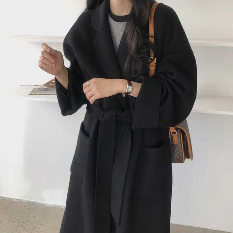 ladies woolen coat max designer cashmere coat winter high quality long cardigan trench coat warm sweater, Black
ladies woolen coat max designer cashmere coat winter high quality long cardigan trench coat warm sweater, Black