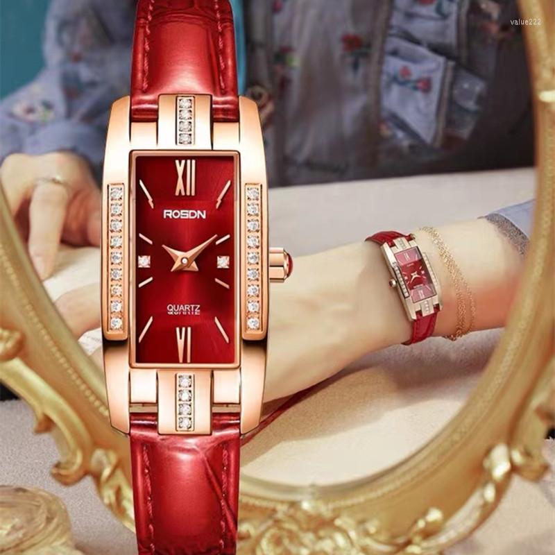 Wristwatches Luxury Women Watches Ladies Square Quartz Green Leather Fashion Female Clock Gifts Montre Femme, A women watch
Wristwatches Luxury Women Watches Ladies Square Quartz Green Leather Fashion Female Clock Gifts Montre Femme, A women watch