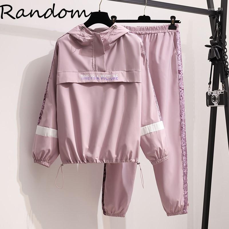 Women's Two Piece Pants Plus Size Women Sport Gym Pink Suit Hooded Sweatershirt Top And Pant Set Outfit Run Clothes Trousers Tracksuit, Picture
Women's Two Piece Pants Plus Size Women Sport Gym Pink Suit Hooded Sweatershirt Top And Pant Set Outfit Run Clothes Trousers Tracksuit, Picture