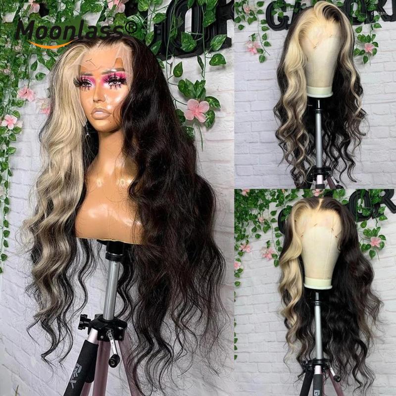 Ombre Body Wave Highlight Lace Front Wig 613 Colored HD Transparent Frontal Human Hair Wigs Brazilian Loose Deep, Picture shown
Ombre Body Wave Highlight Lace Front Wig 613 Colored HD Transparent Frontal Human Hair Wigs Brazilian Loose Deep, Picture shown