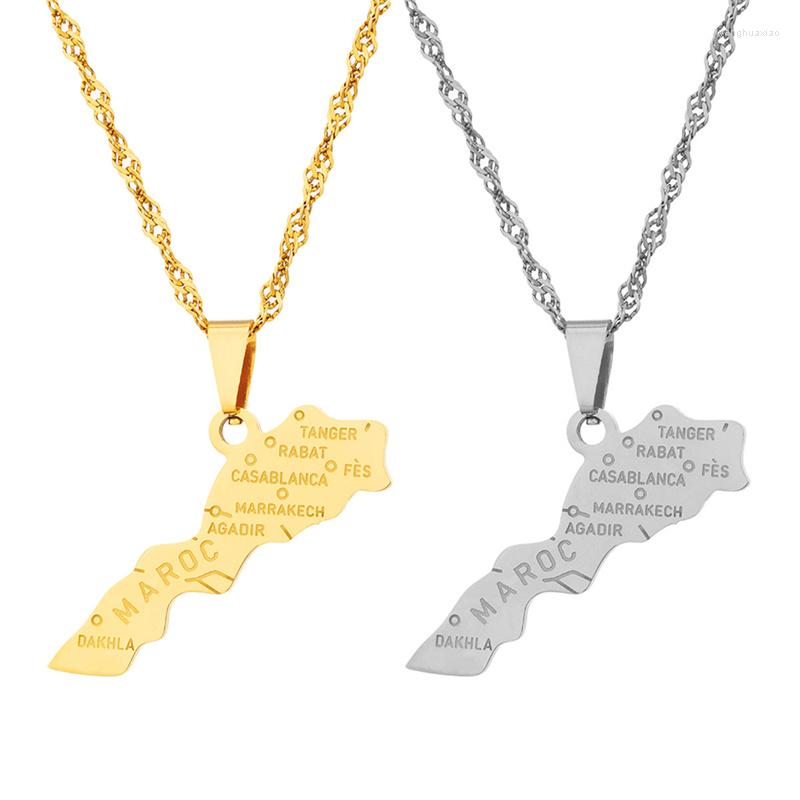 Pendant Necklaces Selling Morocco Map Necklace Female Trend Personality Fashion Saudi Arabia Stainless Steel Collarbone Chain Jewelry
Pendant Necklaces Selling Morocco Map Necklace Female Trend Personality Fashion Saudi Arabia Stainless Steel Collarbone Chain Jewelry