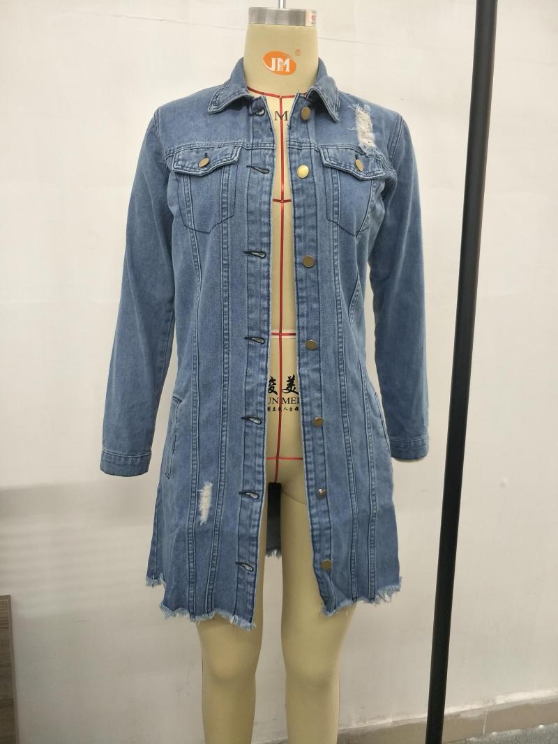 Women' Trench Coats 2022 Women' Fall Winter Clothing Long Sleeve Denim Coat Fashion Mid-length Jeans -3XL Drop, Black
Women' Trench Coats 2022 Women' Fall Winter Clothing Long Sleeve Denim Coat Fashion Mid-length Jeans -3XL Drop, Black